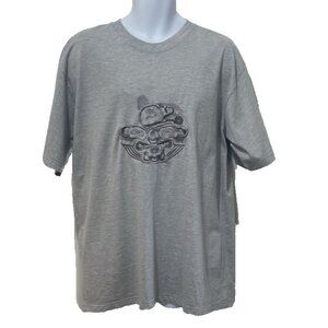 Alaska Native American Art Style T Shirt Unisex XL Tlingit Haida Indigenous